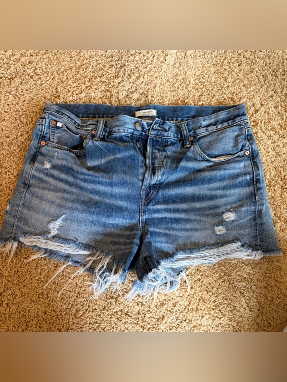 AE 77 High Rise Jean Short